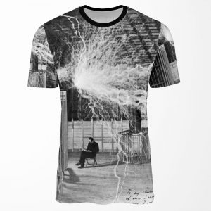 Nikola Testa Lightning All-over-print T-shirt
