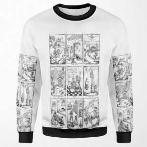 Nine Gates Of The Kingdom Of Shadows All-over-print Unisex Sweatshirt