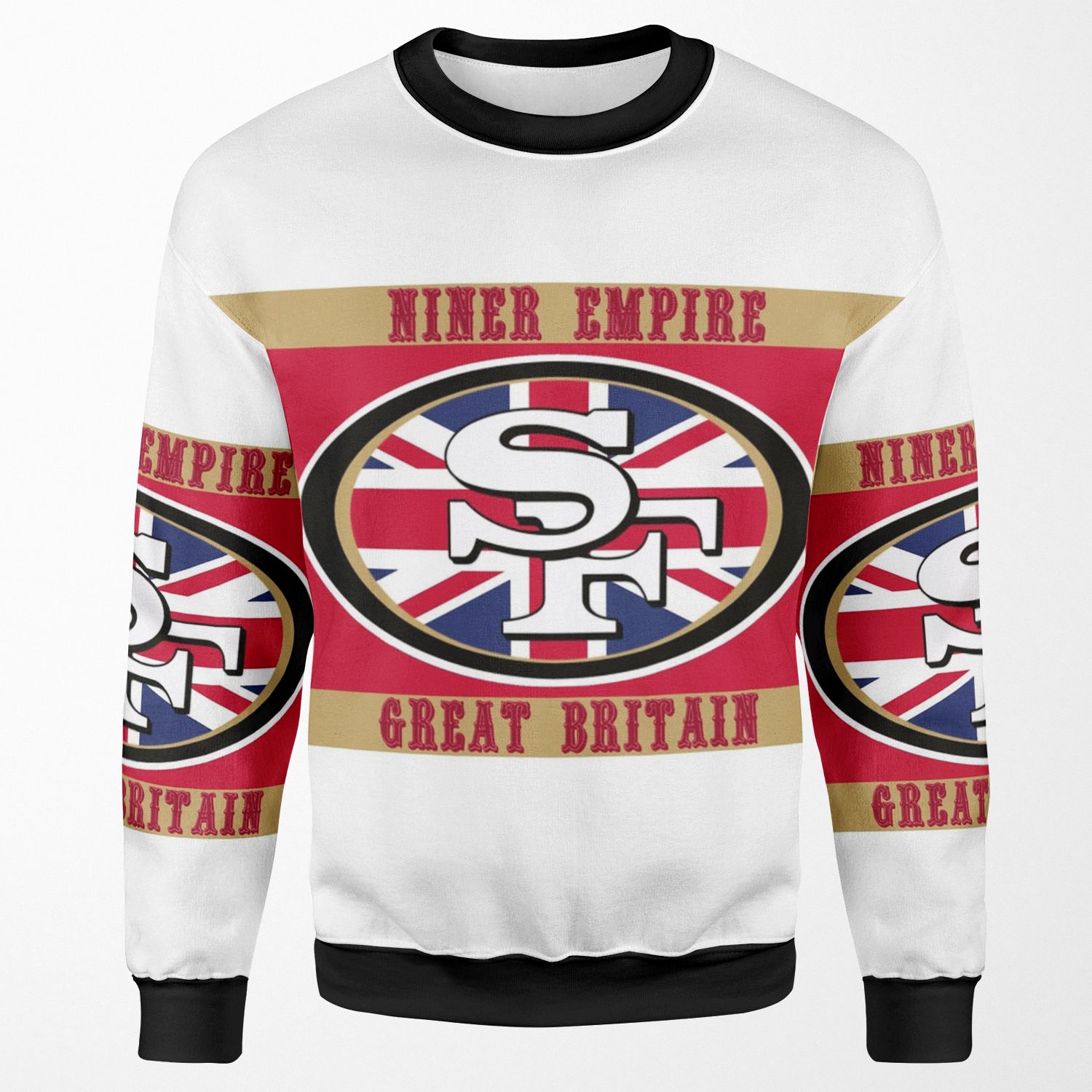 Niner Empire Great Britain All-over-print Unisex Sweatshirt