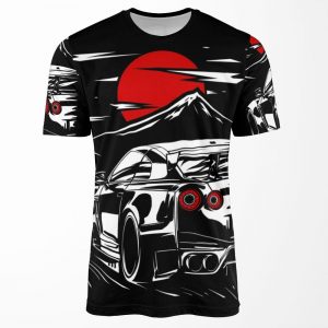 Nissan Gt R Nismo Haruna All-over-print T-shirt