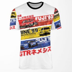 Nissan Gtr History All-over-print T-shirt