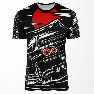 Nissan Skyline Gtr 34 Haruna All-over-print T-shirt