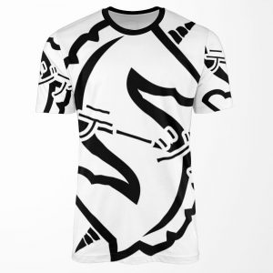 Nissan Stagea Double Unicorn All-over-print T-shirt