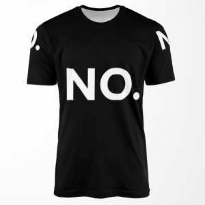No All-over-print T-shirt