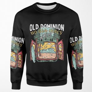 No Bad Vibes Tour 2023 All-over-print Unisex Sweatshirt