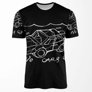 No Cars Go By The Band Arcade Fire Illustrated Lyrics All-over-print T-shirt