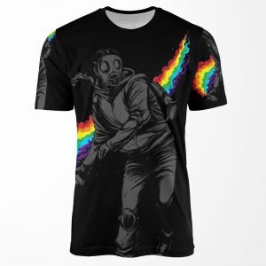 No More Tear Gas All-over-print T-shirt