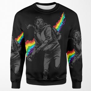 No More Tear Gas All-over-print Unisex Sweatshirt