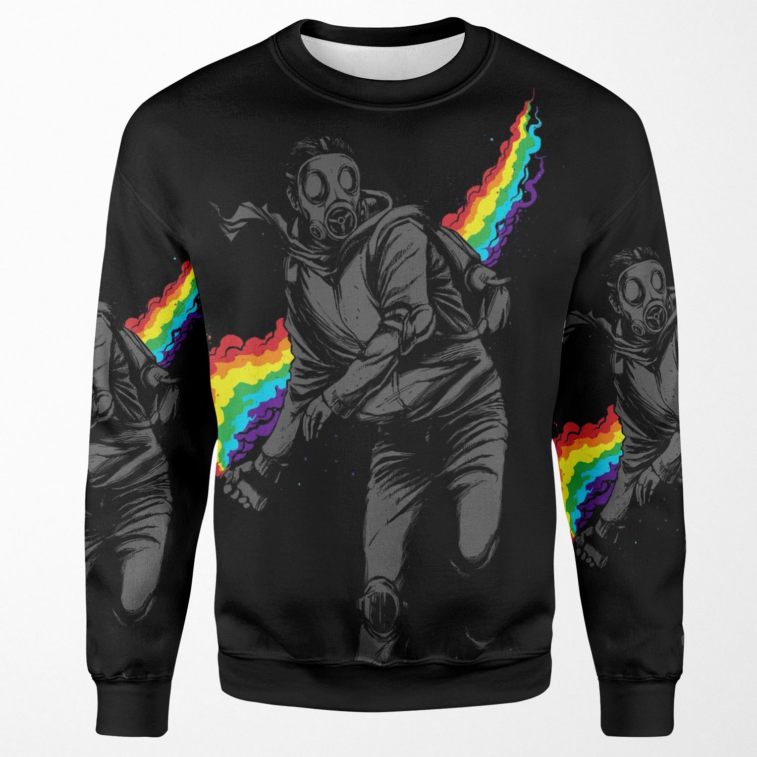 No More Tear Gas All-over-print Unisex Sweatshirt