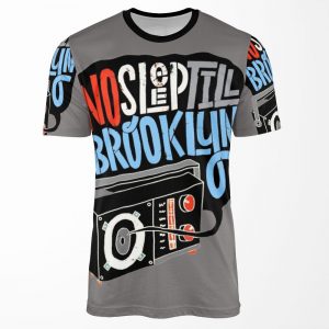 No Sleep Til BrooklynAll-over-print T-shirt