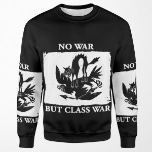 No War But Class War All-over-print Unisex Sweatshirt