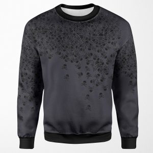 Noctis Skull And Crossbones Shirt All-over-print Unisex Sweatshirt