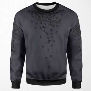 Noctis Skull And Crossbones Shirt Ver 2 All-over-print Unisex Sweatshirt
