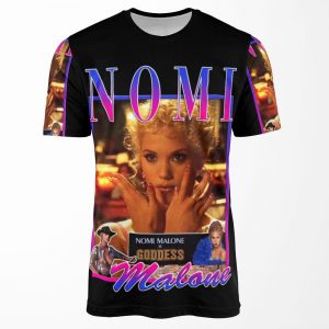 Nomi Malione Showgirls Tribute All-over-print T-shirt