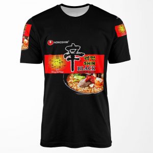 Nongshim Shin Black Noodles All-over-print T-shirt