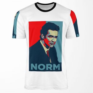 Norm Macdonald Political Poster All-over-print T-shirt
