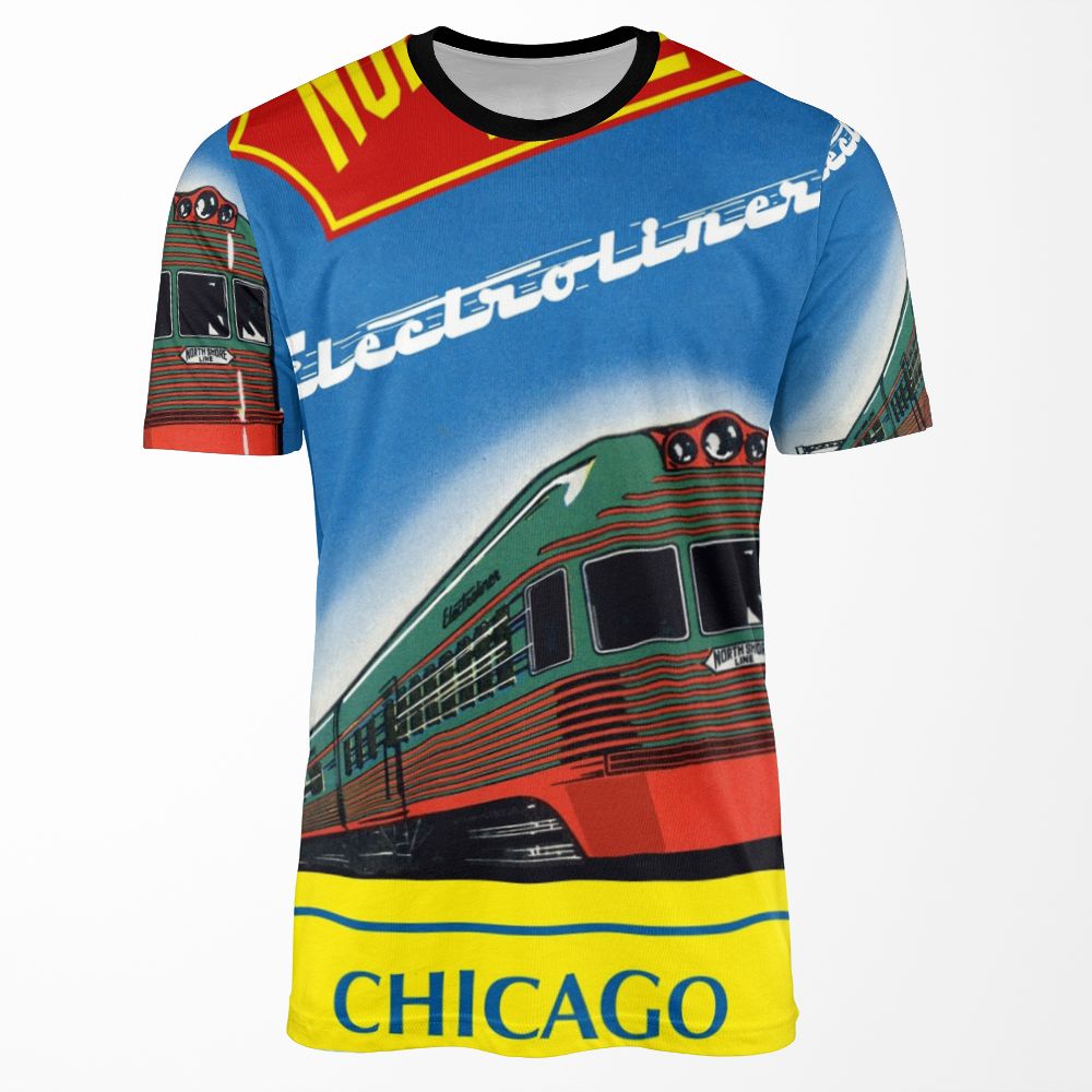North Shore Electroliner All-over-print T-shirt