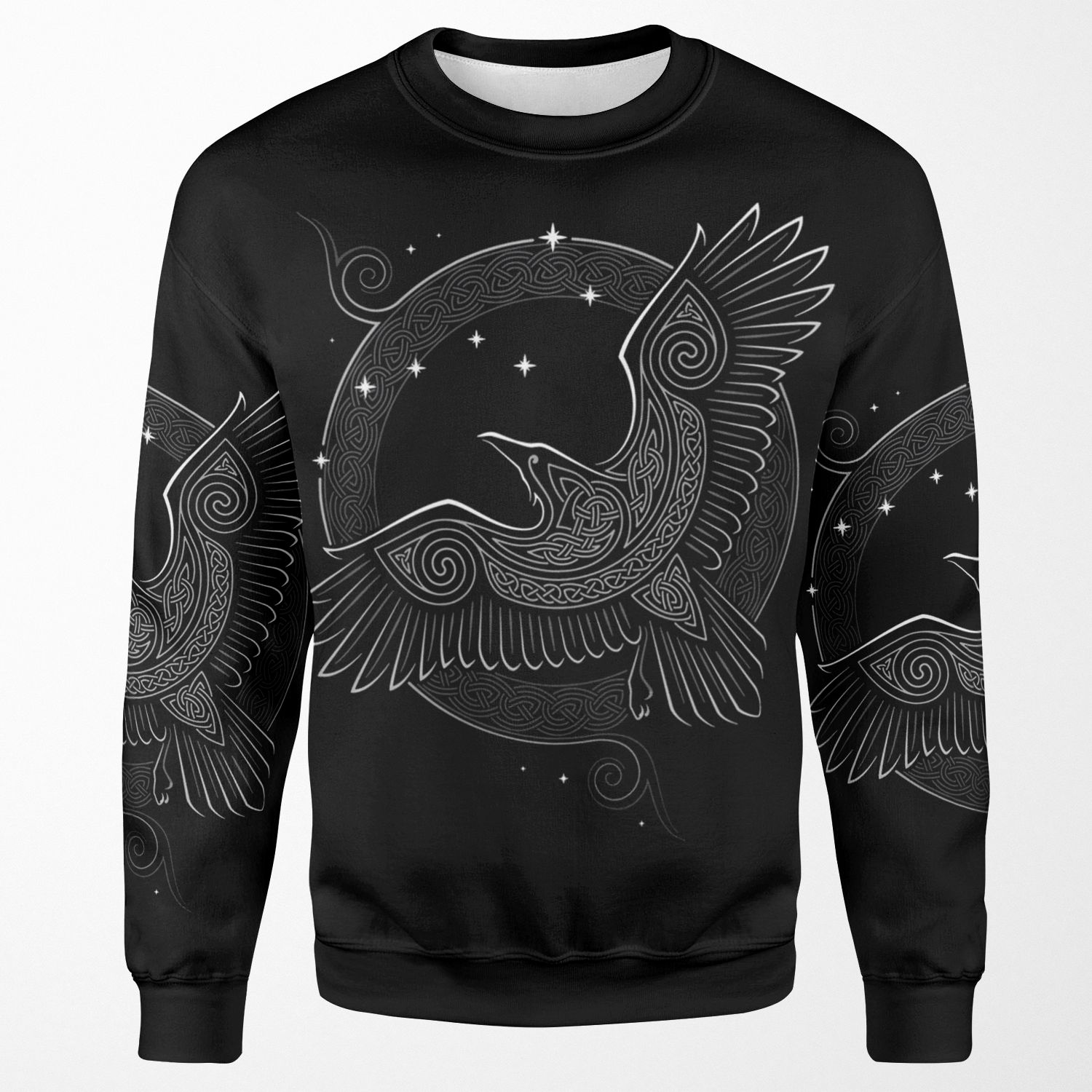 Northern Raven All-over-print Unisex Sweatshirt