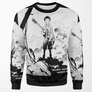 Nothing Amazing Happens Here All-over-print Unisex Sweatshirt