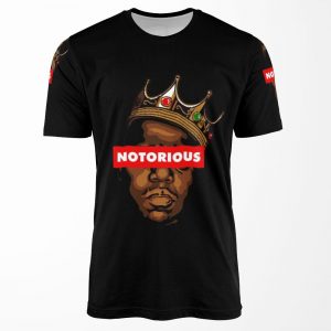 Notorious B I G All-over-print T-shirt