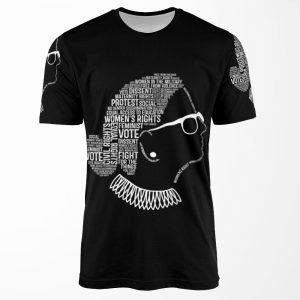 Notorious Rbg Ruth Bader Ginsburg Quote Feminist All-over-print T-shirt