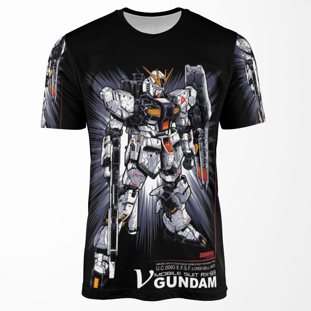 Nu Gundam All-over-print T-shirt