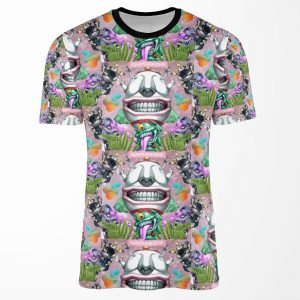 O J A M A W A V E All-over-print T-shirt