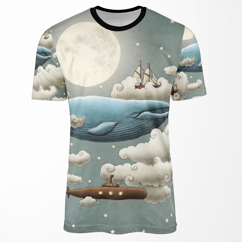 Ocean Meets Sky All-over-print T-shirt