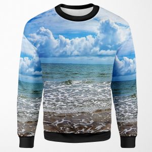 Ocean View At Tannum Sands All-over-print Unisex Sweatshirt