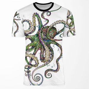 Octopsychedelia All-over-print T-shirt