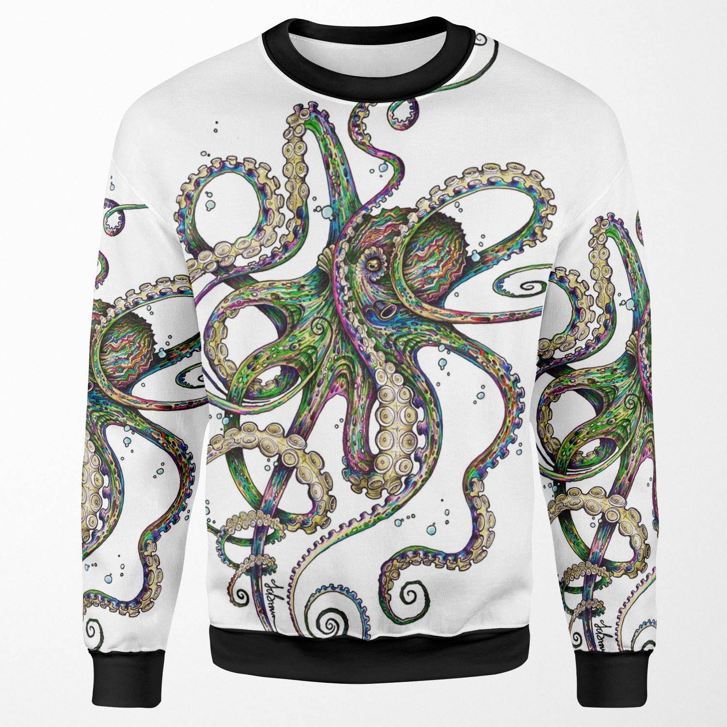 Octopsychedelia All-over-print Unisex Sweatshirt