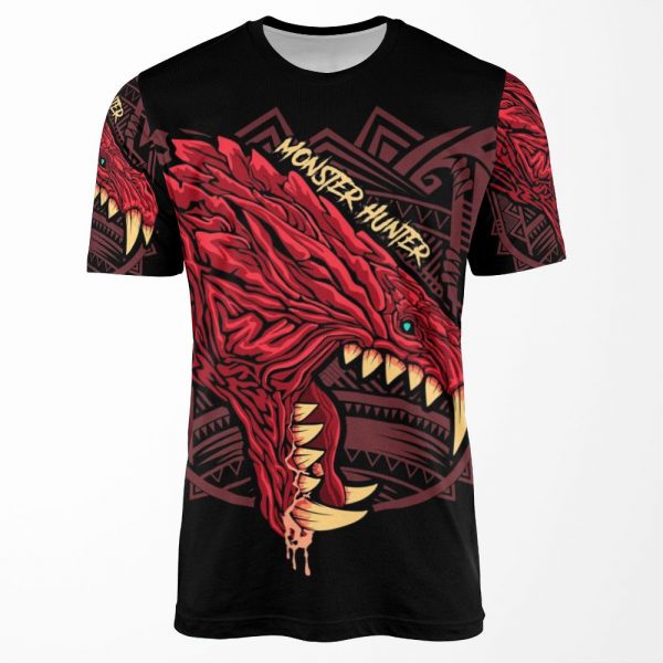 Odogaron Monster Hunter All-over-print T-shirt