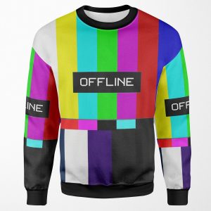 Offline Analog All-over-print Unisex Sweatshirt