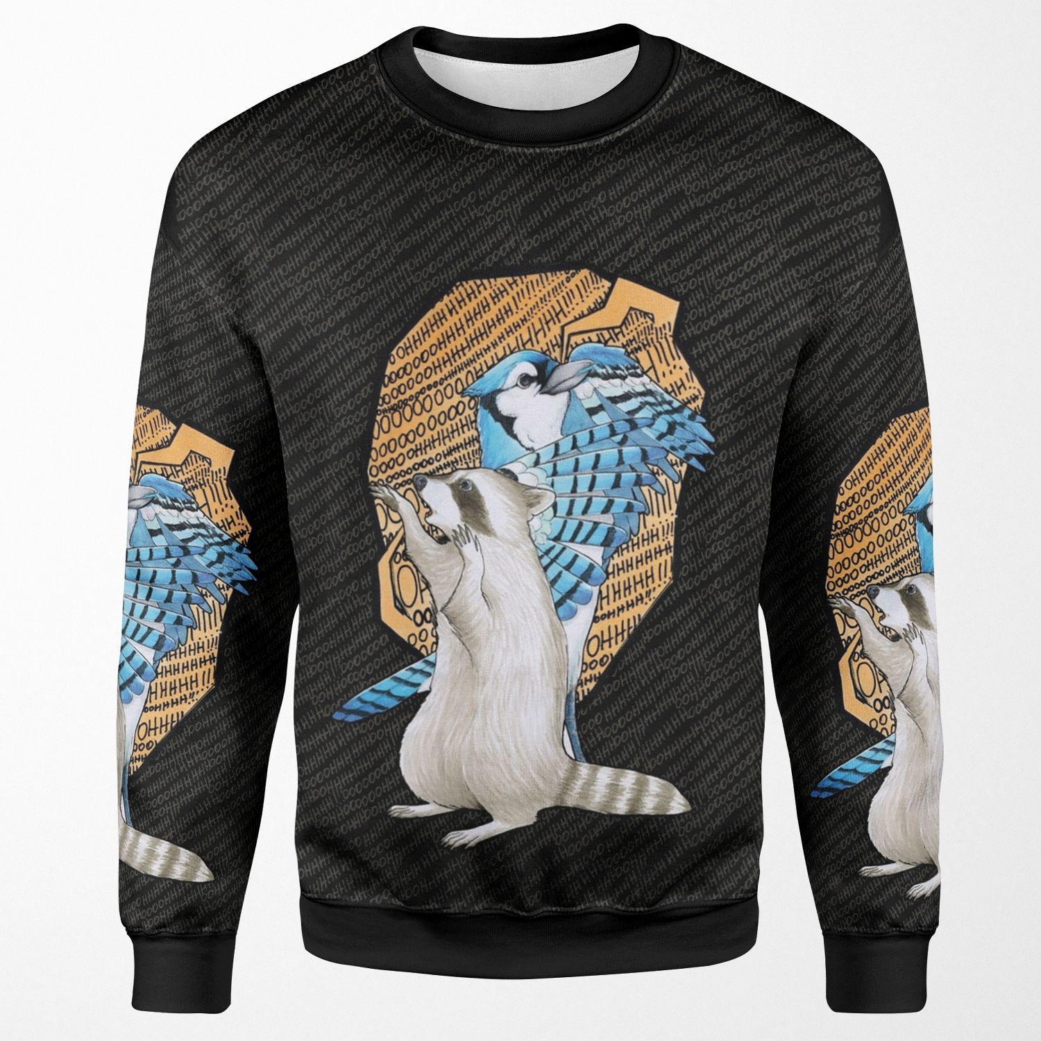 Ohhhhhhhhhhhh All-over-print Unisex Sweatshirt