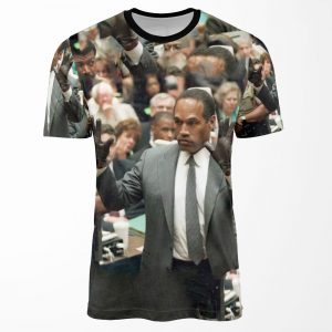 Oj Simpsons Gloves All-over-print T-shirt