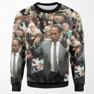 Oj Simpsons Gloves All-over-print Unisex Sweatshirt