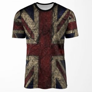 Old English All-over-print T-shirt