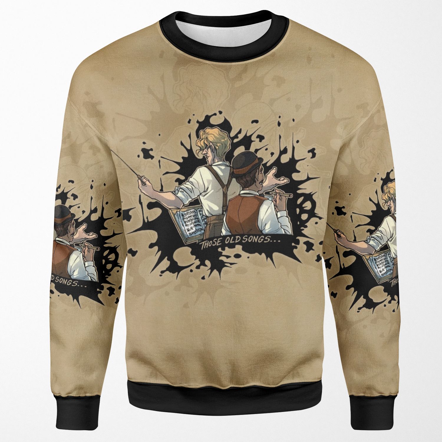 Old Songs All-over-print Unisex Sweatshirt