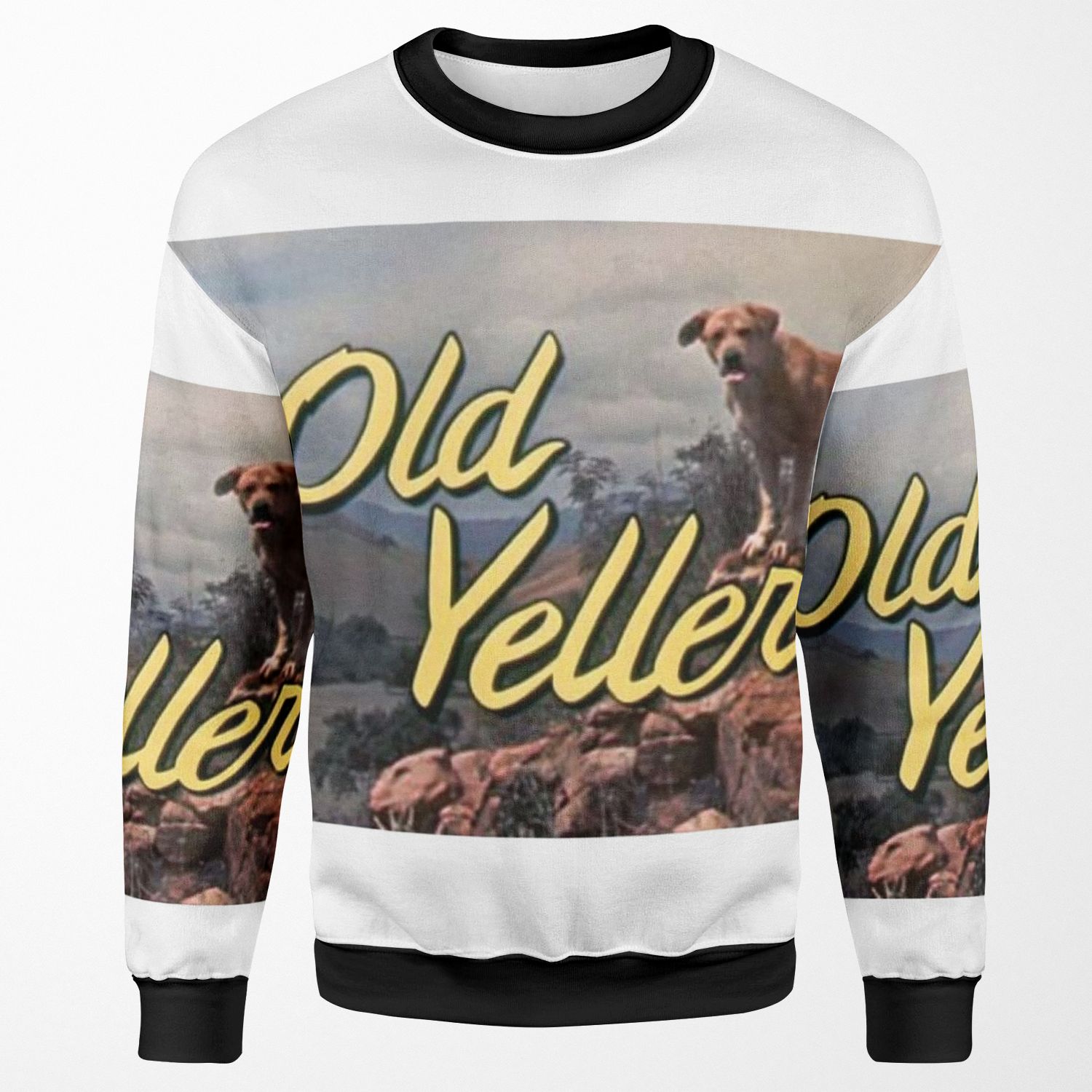 Old Yeller All-over-print Unisex Sweatshirt