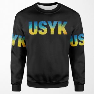 Oleksandr Usyk Champion Ukrainian Boxer T Shirt All-over-print Unisex Sweatshirt
