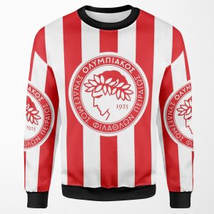 Olympiacos Piraeus Is My Love Forever Greek Football Gate 7 All-over-print Unisex Sweatshirt