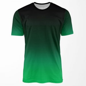 Ombre Green All-over-print T-shirt