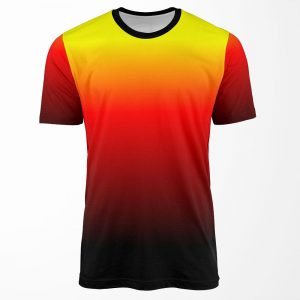 Ombre Sunset All-over-print T-shirt