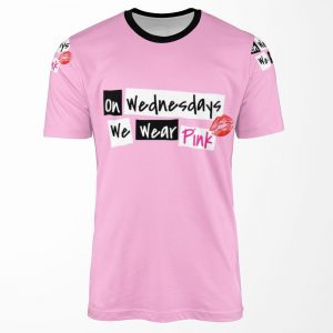 On Wednesdays We Wear Pink All-over-print T-shirt