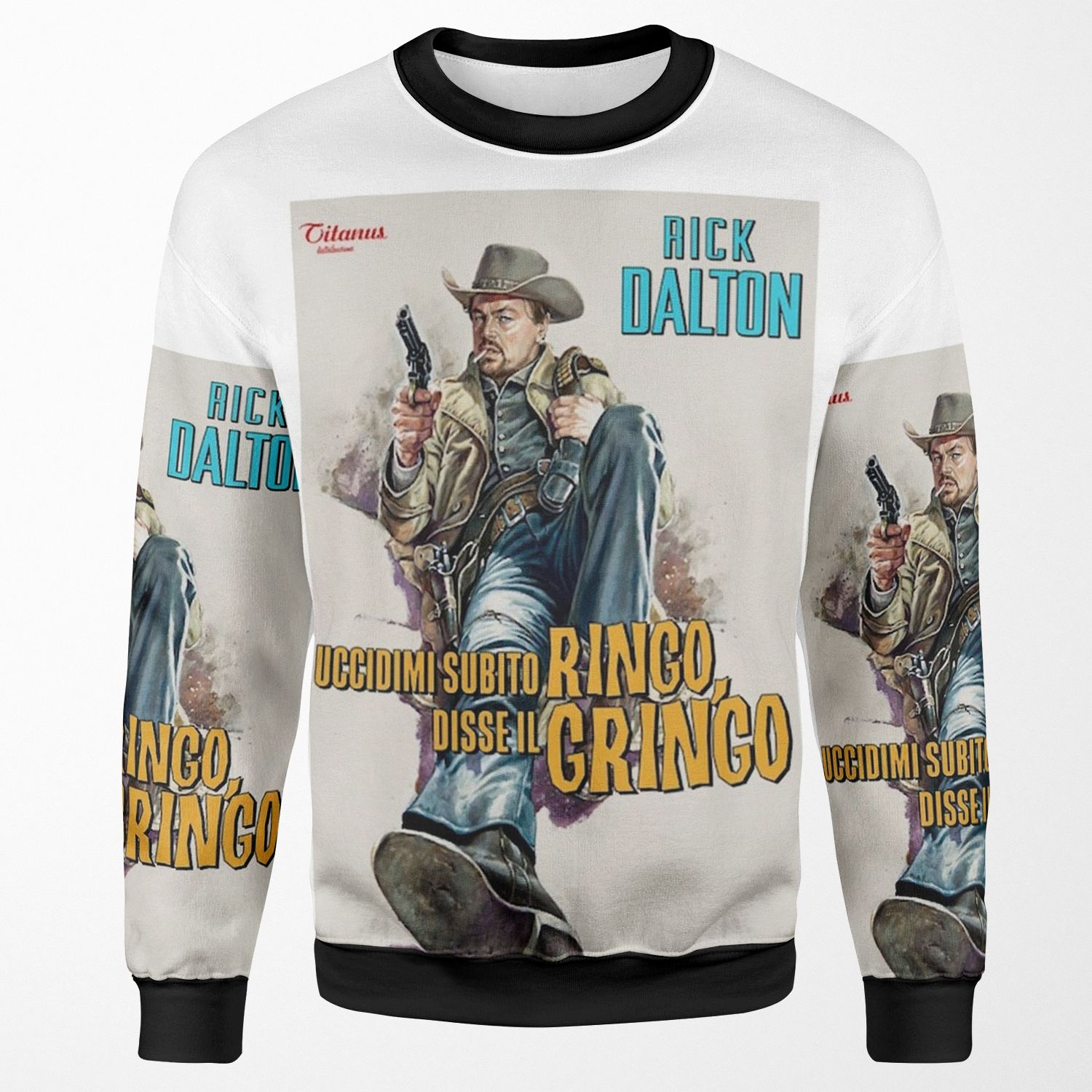 Once Upon A Time In Hollywood All-over-print Unisex Sweatshirt