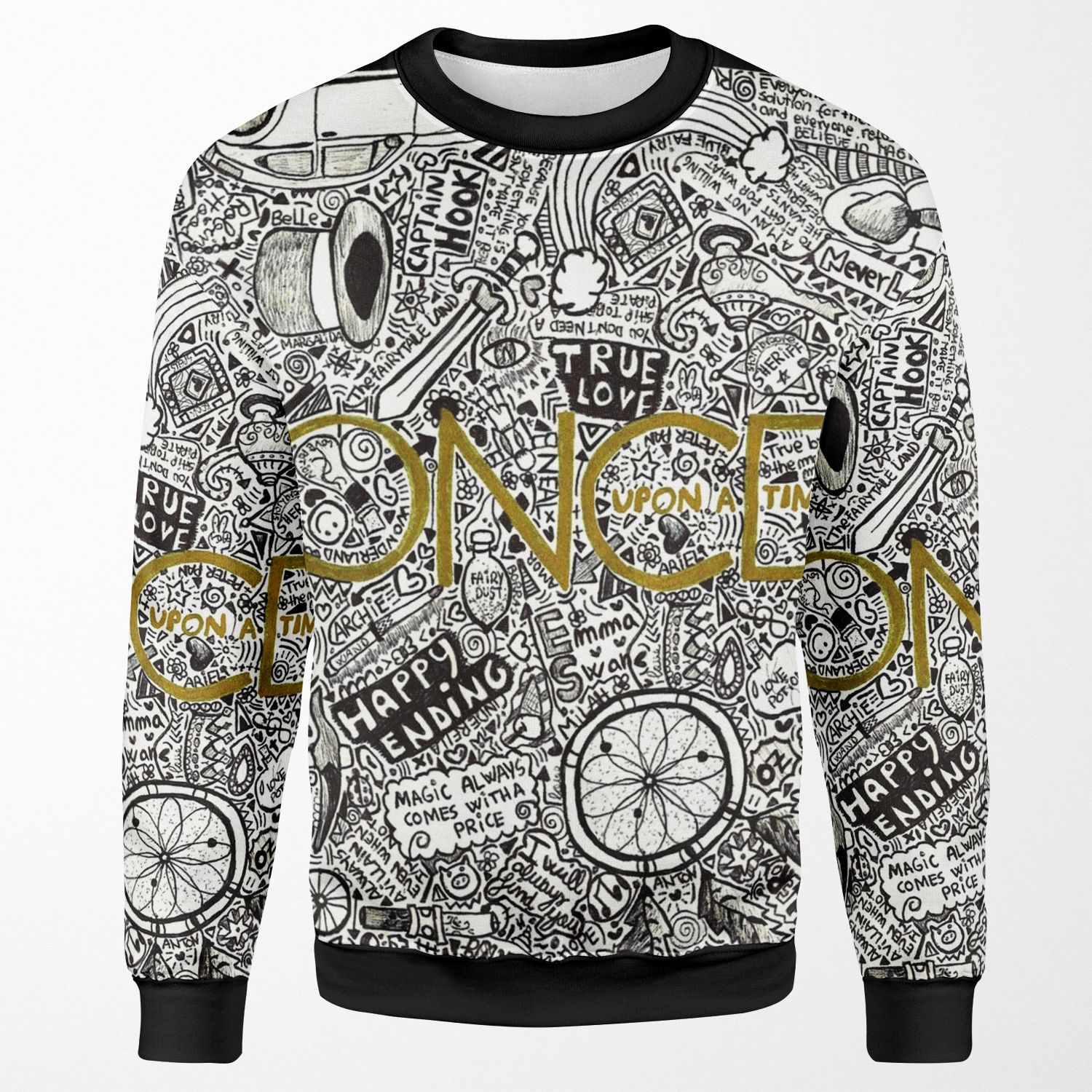 Once Upon A Time All-over-print Unisex Sweatshirt