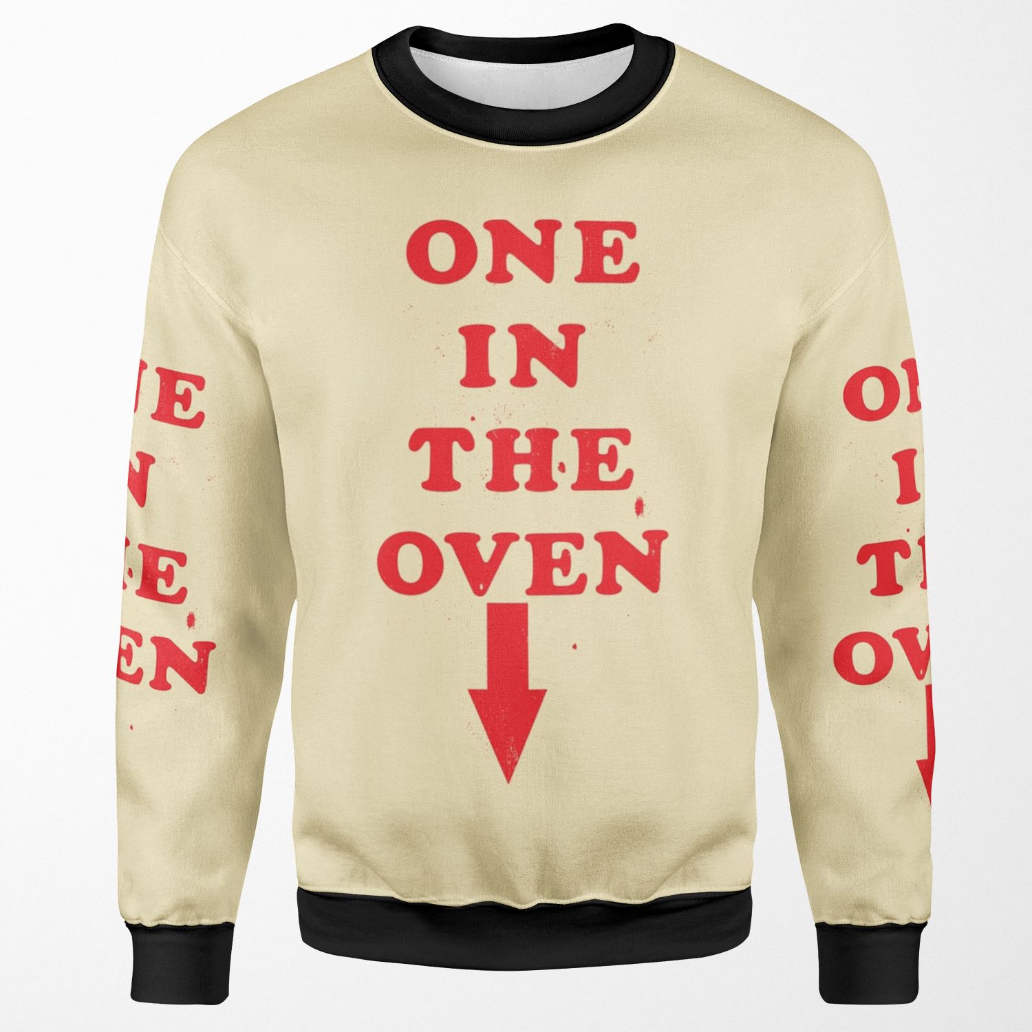 One In The Oven All-over-print Unisex Sweatshirt