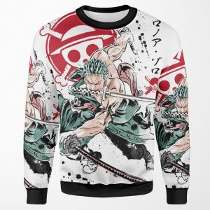 One Piece Roronoa Zoro All-over-print Unisex Sweatshirt