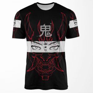Oni Red All-over-print T-shirt