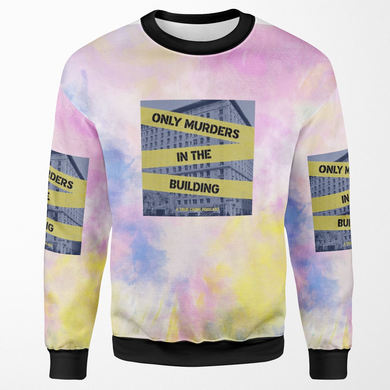 Only Murders In The Building Tie Dye All-over-print Unisex Sweatshirt